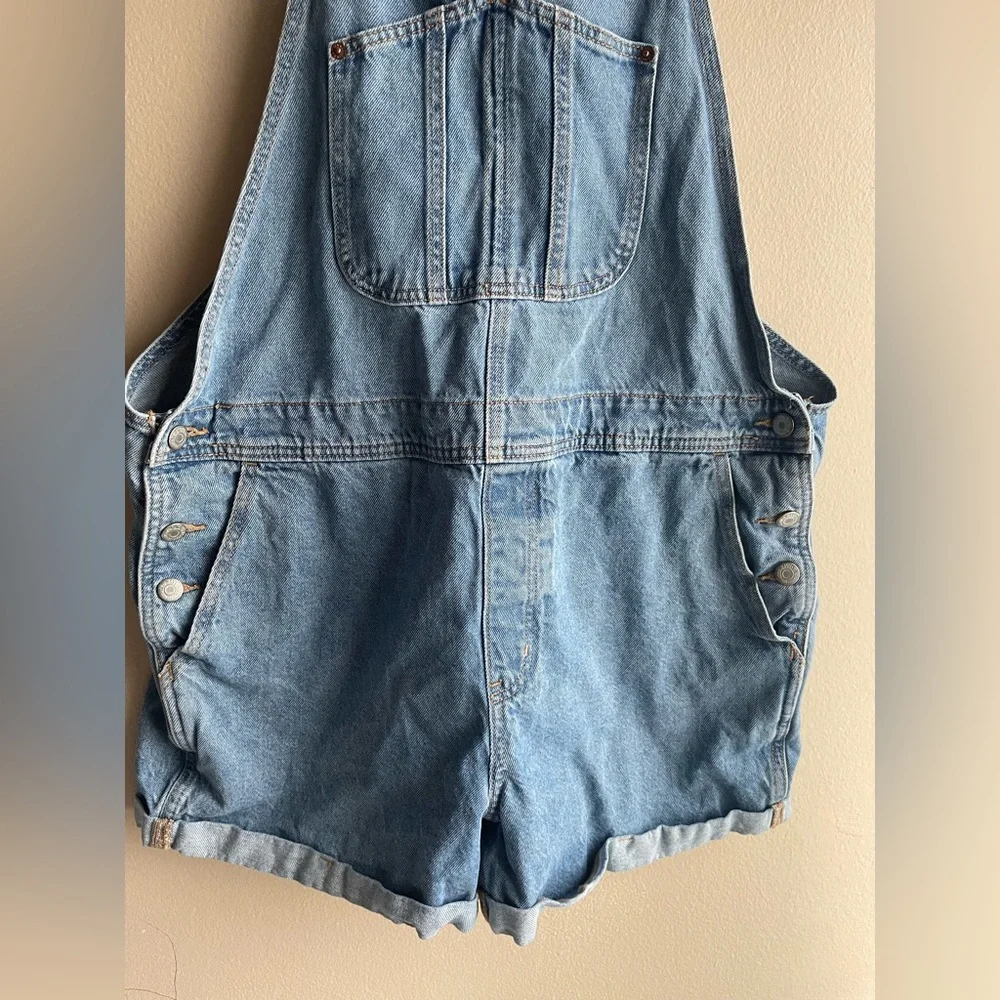 Old Navy Women Denim Blue Romper Size XL - Picture 3 of 7